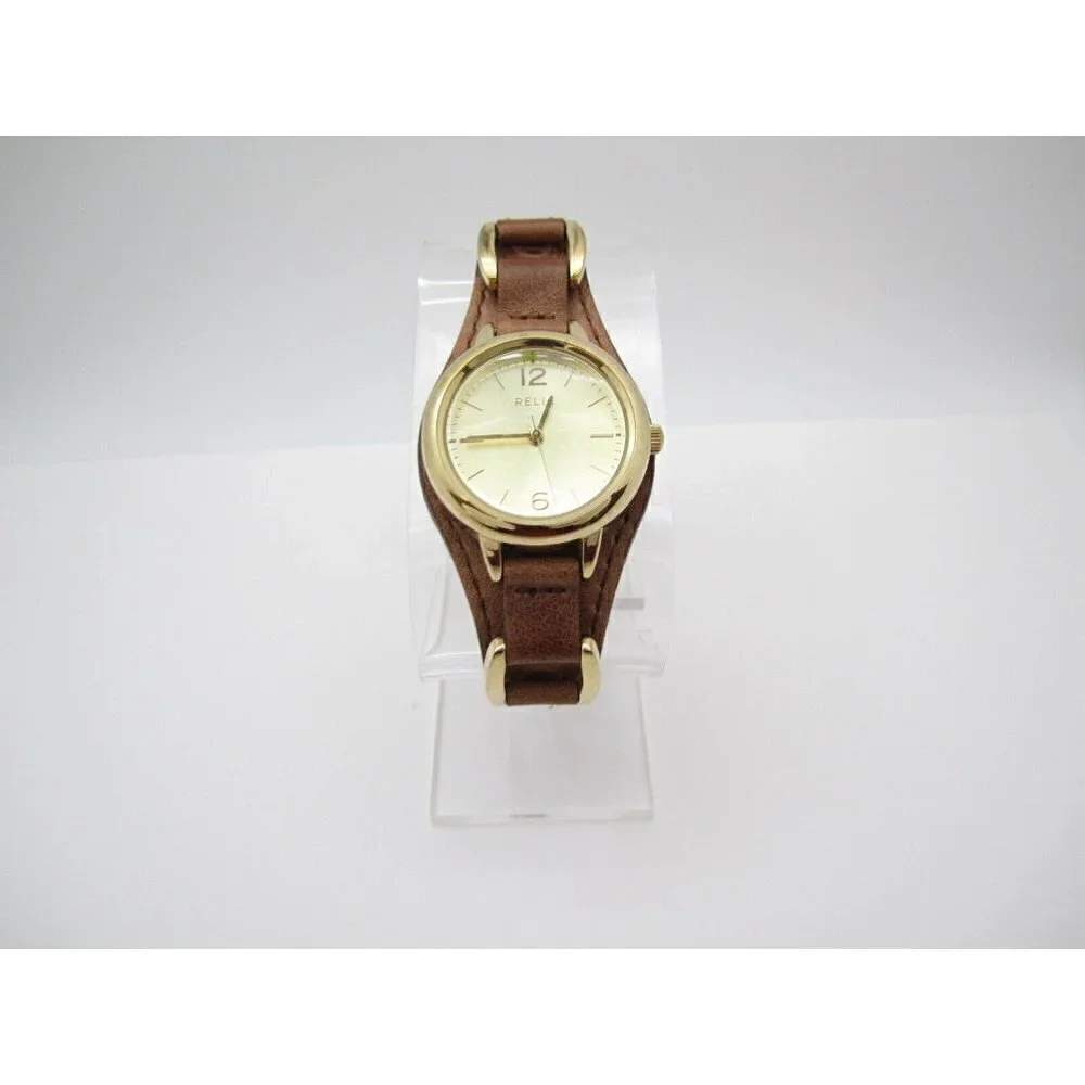 Women Relic Quartz WR Analog 32mm Dial Causal Round‎ Watch (G192) ZR12187